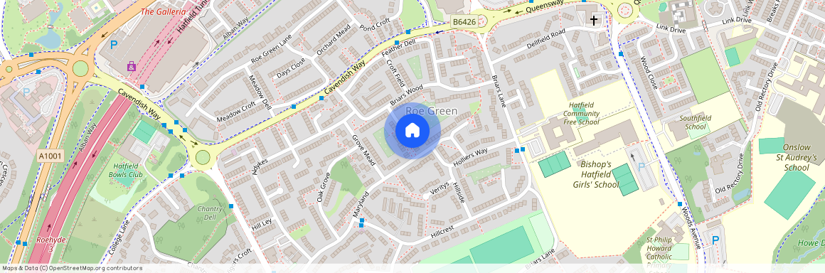 Briars Close, AL1, Hatfield