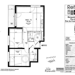 Location Appartement 3 pièces 63m² MARQUETTE LEZ LILLE 59520 - Photo 3