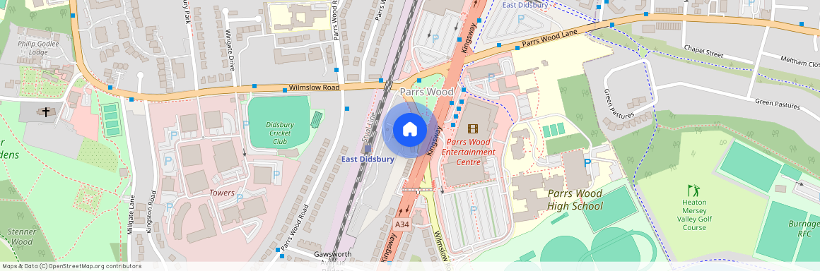 Wilmslow Road, East Didsbury, Greater Manchester, M20
