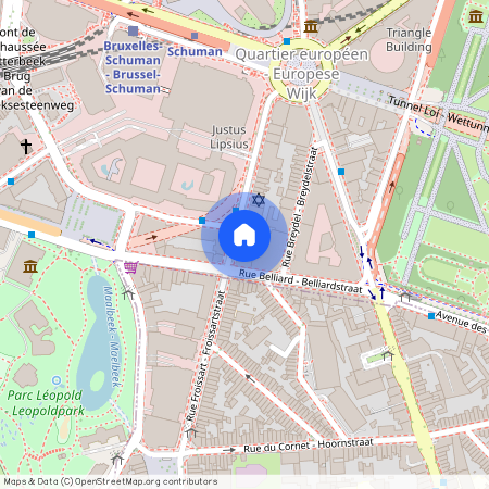 Rue Froissart, 89, 1000, Bruxelles