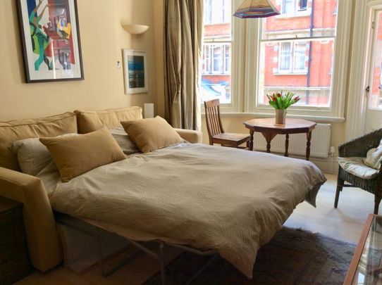 Double sunny ensuite room in quiet street, 3 minutes from Baker St station, NW1. - Photo 1