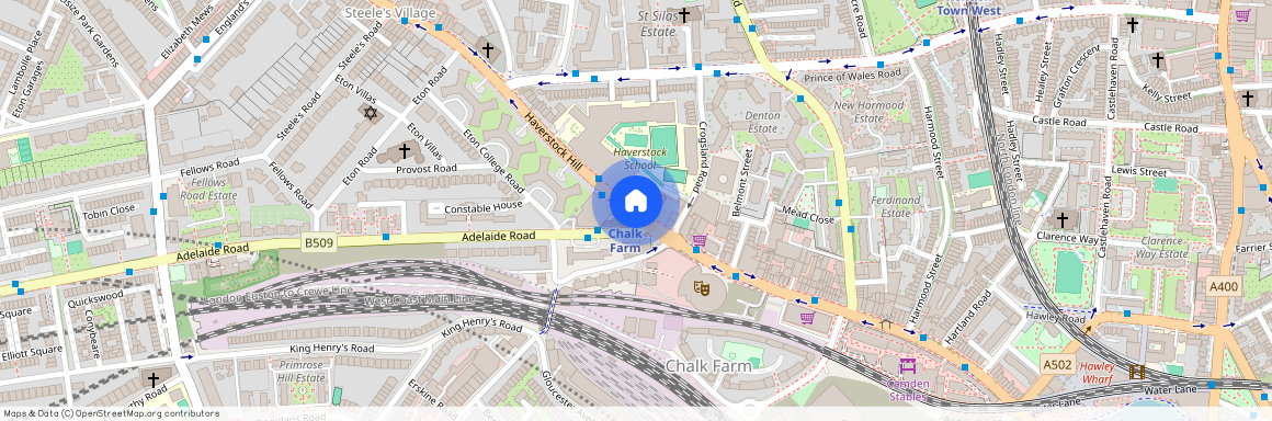The Salvation Army, 10-16 Haverstock Hill, Primrose Hill, London, NW3 2BL, United Kingdom