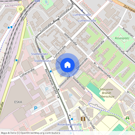 Stadlerstraße 21, 09126 Chemnitz, Sachsen