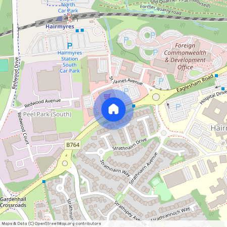 Eaglesham Road, Glasgow, G75, Eaglesham Road, East Kilbride