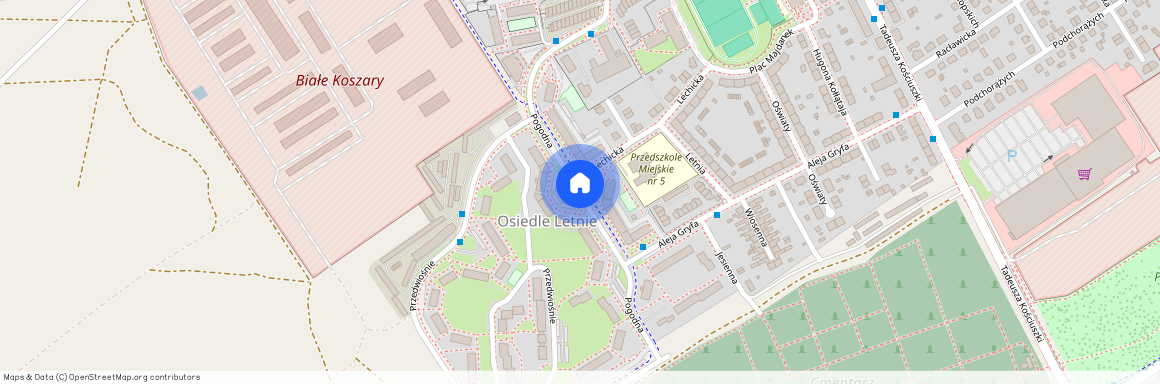 ul. Pogodna, Stargard, stargardzki, zachodniopomorskie