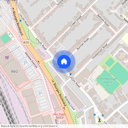 Lincoln Road, Peterborough, Cambridgeshire, PE1