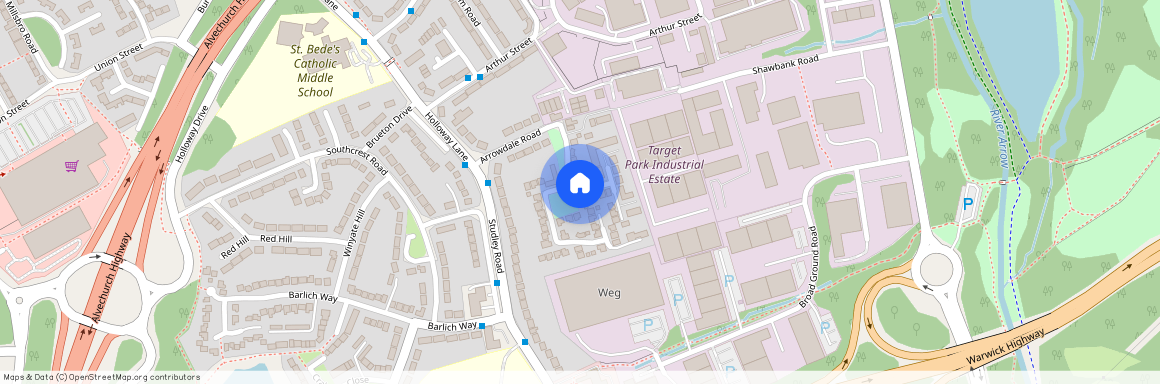 Pitchcombe Close, Redditch, Worcestershire, B98