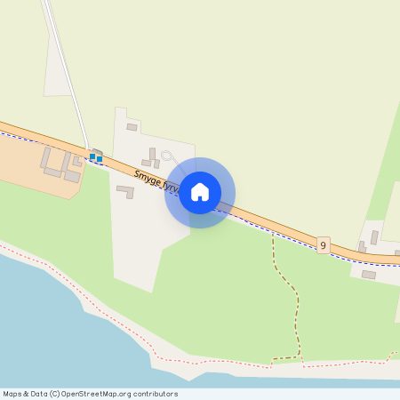 Smyge Fyrväg, Smygehamn