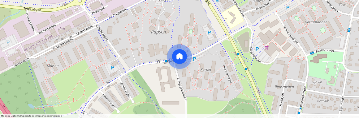 Djurängsvägen, Kalmar