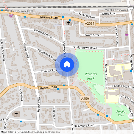 Shakespeare Road, Worthing, BN11 4AS