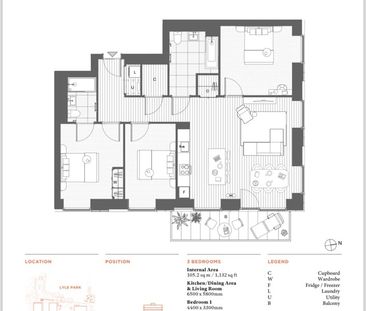 3 Bed Flat, India House, E16 - Photo 6