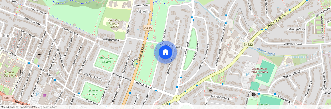 Pittville Lawn, Cheltenham, GL52