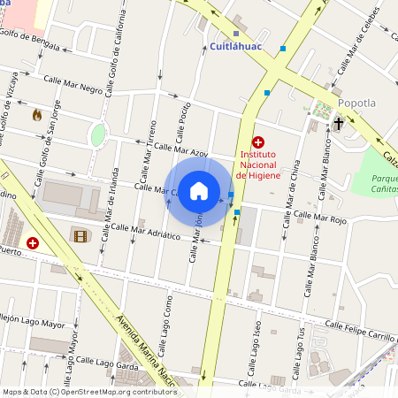 Mar Jónico, Popotla, Miguel Hidalgo, Ciudad De México, 11400