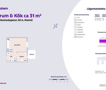 Mellanhedsgatan 26 A lgh 1106, Mellanheden - Foto 4