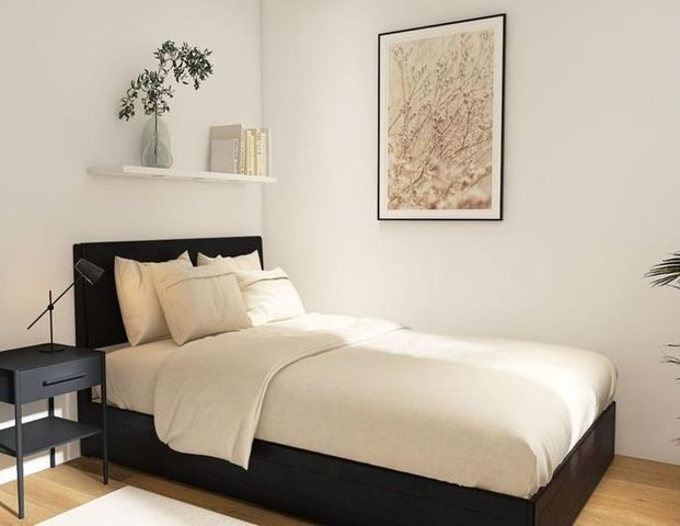 Möblierte 2-Zimmerwohnung vollmöbliert mit Einbauküche - Foto 1