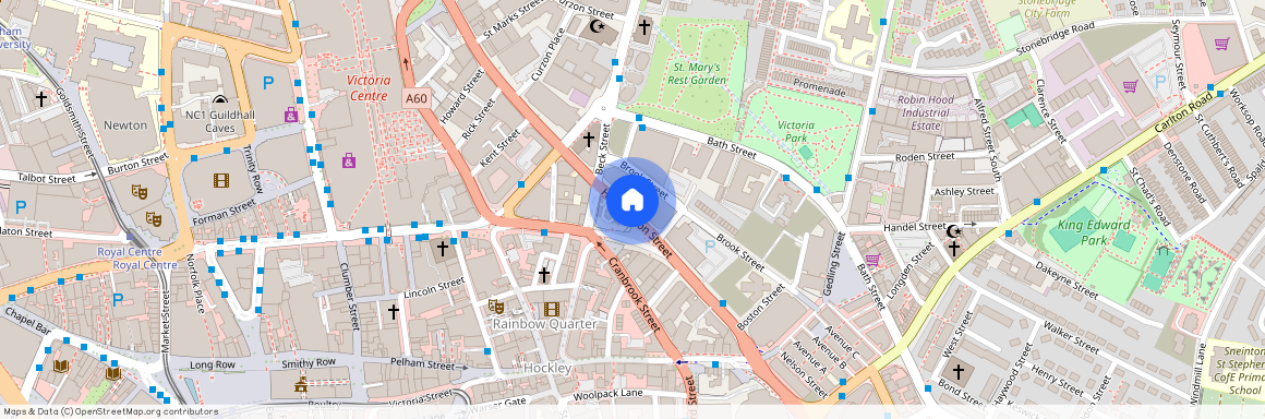 Marco Island, Huntingdon Street, Nottingham, NG1 1AR