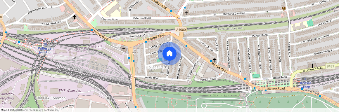 Kenmont Gardens, College Park, NW10