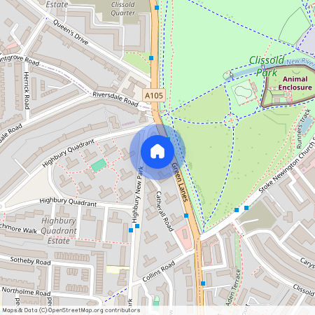 Highbury New Park, Highbury, London, N5