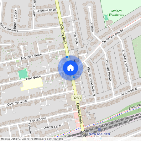 Traps Lane, Coombe, KT3