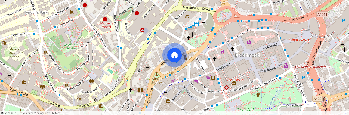 Lewins Mead, Bristol, Somerset, BS1