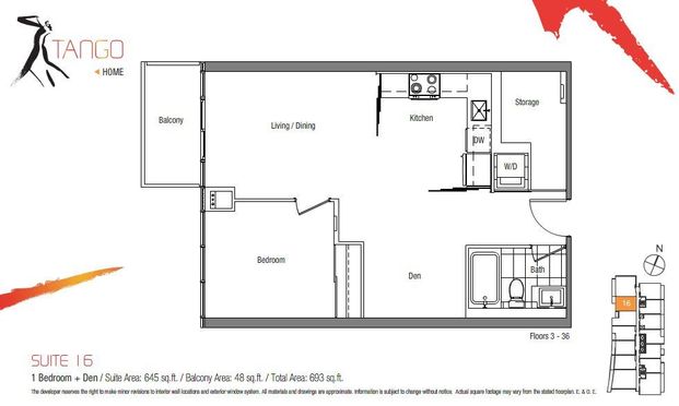 For Lease - 121 Mcmahon Drive Unit# 3216, Toronto, Ontario - Photo 1