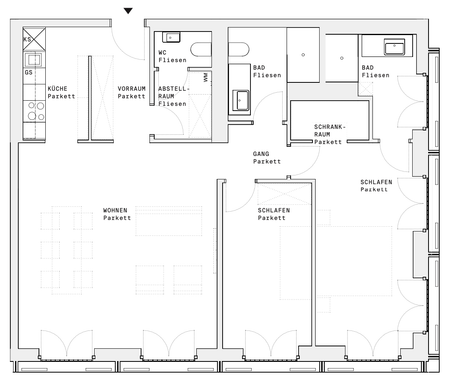 Hoch hinaus mit Stil- Exklusives 3-Zimmer-Apartment über der Donau! - Photo 4