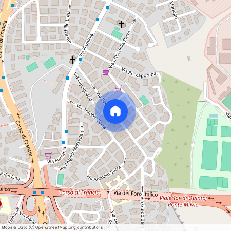 Via Bevagna, Roma, Lazio 00191