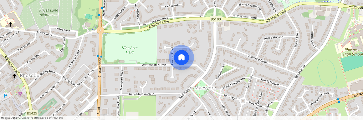 Westminster Drive, Acton, Wrexham, LL12