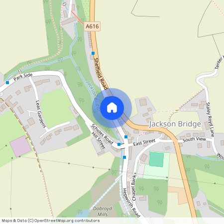 Bank Street, Jackson Bridge, Holmfirth, West Yorkshire, HD9