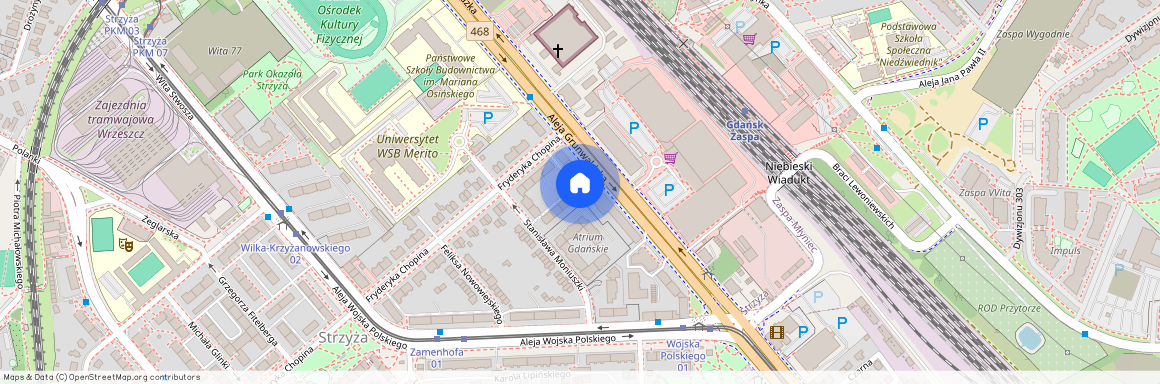 al. Grunwaldzka, Strzyża, Gdańsk, pomorskie