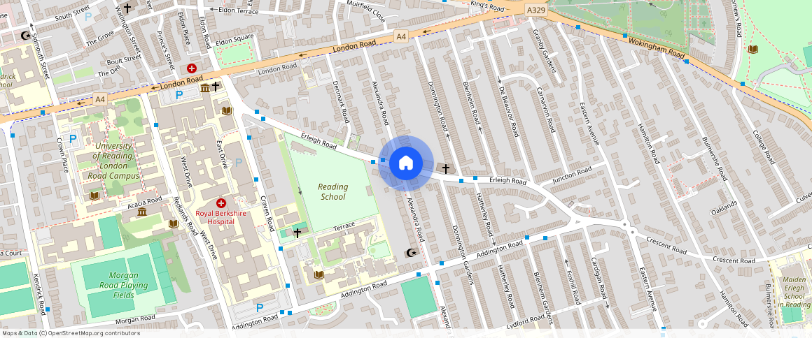 Erleigh Road, Reading, RG1