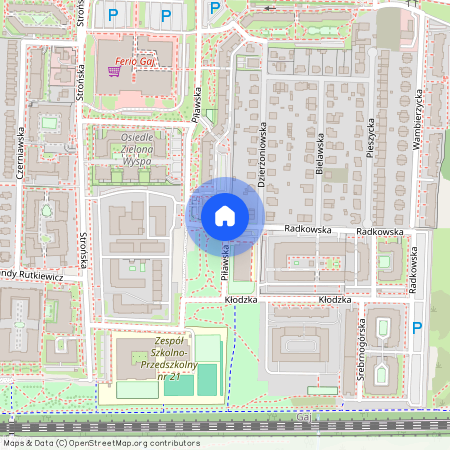 ul. Radkowska, Gaj, Krzyki, Wrocław, dolnośląskie