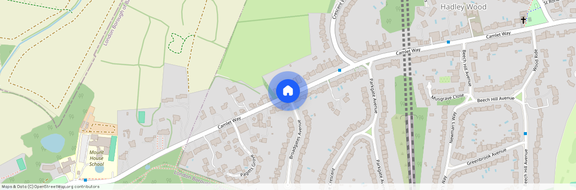 Camlet Way, Hadley Wood