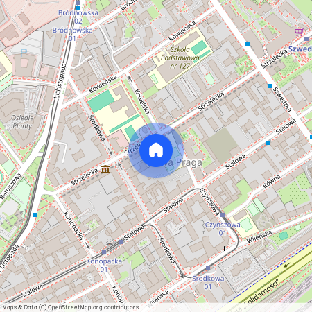Strzelecka, Nowa Praga, Praga-Północ, Warszawa, mazowieckie