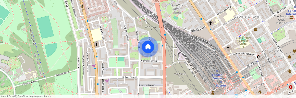 Silsoe House, 50 Park Village East, London