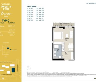 Wohnen über den Dächern Wiens – TOWER HOMES im V22 - Foto 5