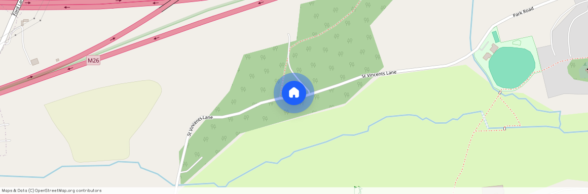 St. Vincents Lane, Addington, West Malling, Kent, ME19