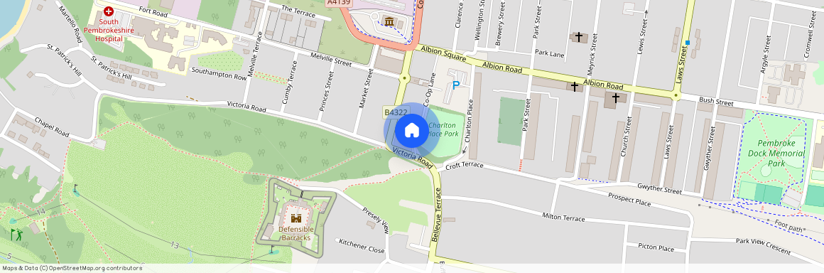 Victoria Flats, Victoria Road, Pembroke Dock, Pembrokeshire