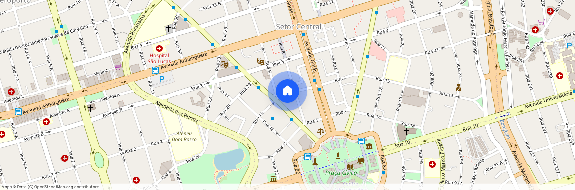 Setor Central, Rua 16, nº 121, Goiânia