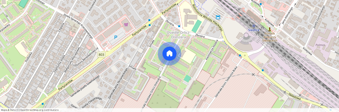 Siedlce, gen., Orlicz-Dreszera