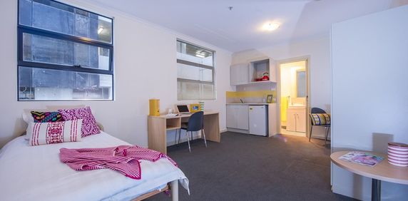 Melbourne | Student Living on A’Beckett | Studio Apartment - Photo 2