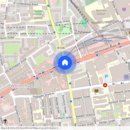 New Road, Whitechapel, E1, London