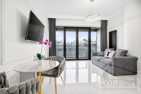 Stylowa kawalerka z balkonem w Hanza Tower! - Zdjęcie 3
