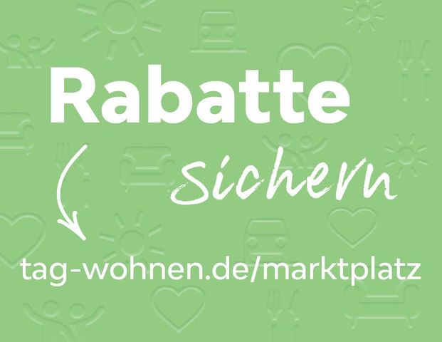 Ideal als erste eigene Wohnung! Helle 1-Zimmer-Wohnung mit Balkon! - Photo 1