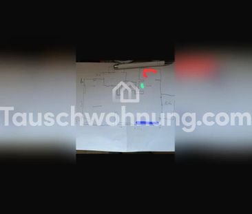TAUSCHWOHNUNG 1 Zimmer, frisch saniert mit Einbauküche und großem B... - Photo 1