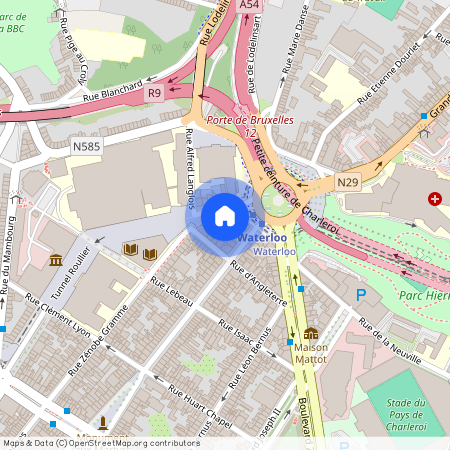 Boulevard Gustave Roullier, 9, 6000, Charleroi