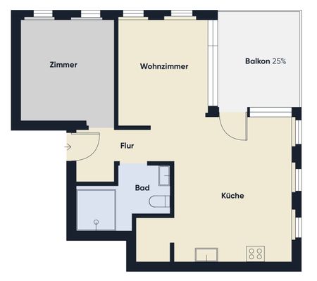 NEUBAU: Tolle 2 Zimmerwohnung in Schwarzach - Foto 4