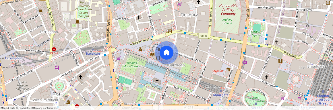 Frobisher Crescent, Barbican