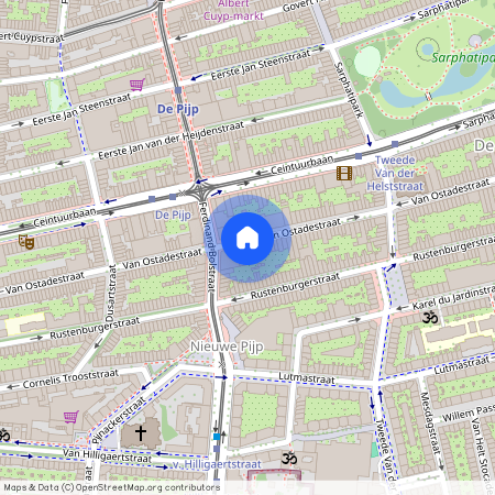 Van Ostadestraat 126-H, Lizzy Ansinghbuurt, 1072TD, Amsterdam