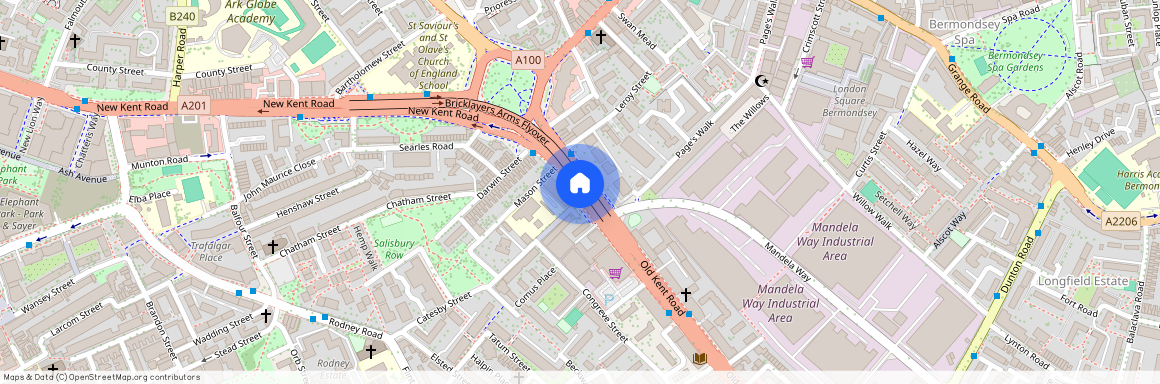 Old Kent Road, Tower Bridge SE1